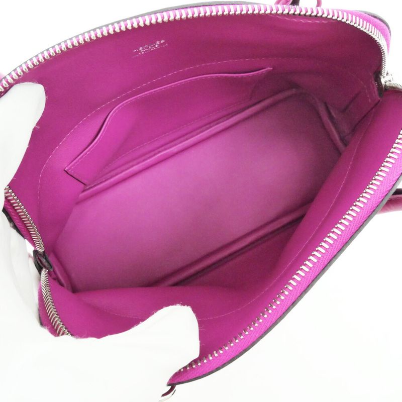 Hermes Bolide 27 Shoulder Bag Hand Rose Purple Swift A Stamp Manufacture — view 6