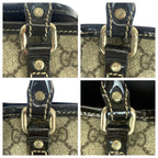 Gucci Beige Brown Gold Hardware GG Supreme Canvas Tote Bag — view 6