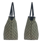 Gucci Beige Brown Gold Hardware GG Supreme Canvas Tote Bag — view 9