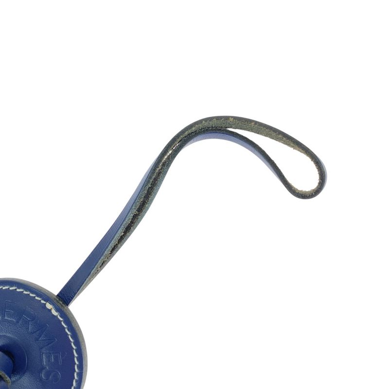 Hermes Paddock Flot Navy Purple Agnomiro Key Holder Bag Charm — view 5