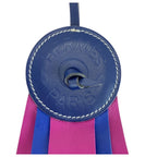 Hermes Paddock Flot Navy Purple Agnomiro Key Holder Bag Charm — view 3