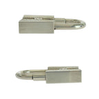 Hermes Touareg Silver SV 925 Cadena Key Holder Charm — view 6
