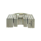 Hermes Touareg Silver SV 925 Cadena Key Holder Charm — view 3