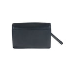 Louis Vuitton Taiga Selenga Black Silver Hardware Leather Second Bag Clutch — view 3