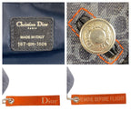 Dior Flightline Trotter Navy Black Orange Canvas Shoulder Bag Pochette — view 4