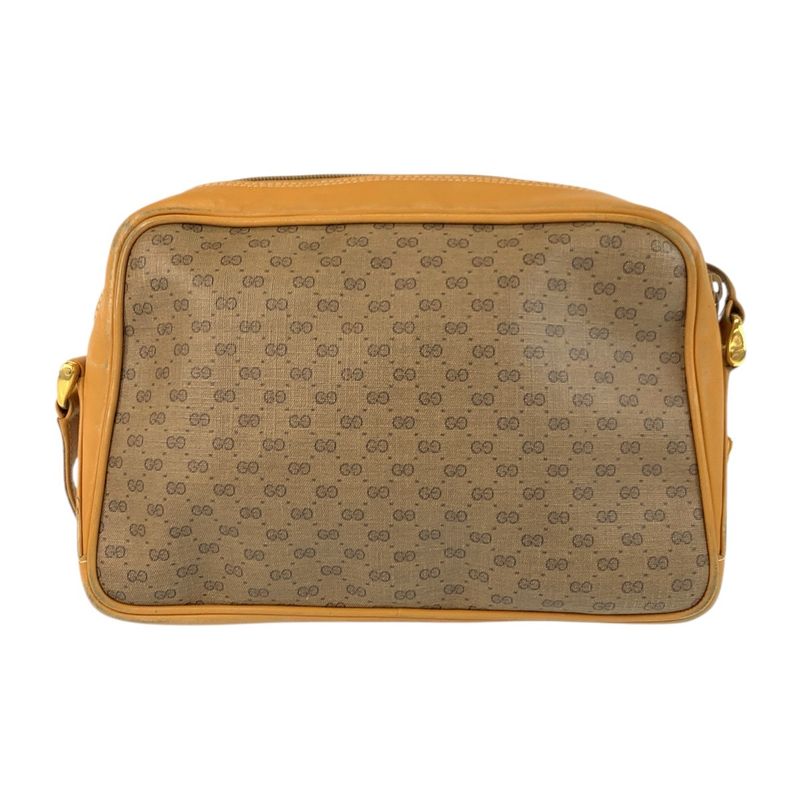 Gucci Vintage Micro GG Sherry Line Beige 001 23 4073 Shoulder Bag Pochette