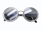 Chanel Sunglasses Resin Acetate Metal Black Mirror Eyewear — view 2