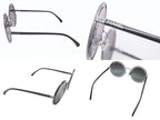 Chanel Sunglasses Resin Acetate Metal Black Mirror Eyewear — view 8