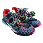 Gucci Sneakers Ultra Space 9 Sizes Logo Leopard Print Multicolor Blue — view 2