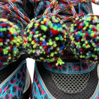 Gucci Sneakers Ultra Space 9 Sizes Logo Leopard Print Multicolor Blue — view 9