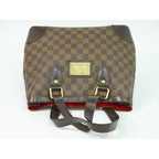 Louis Vuitton Hampstead PM Damier Ebene Tote Bag Handbag Brown — view 6