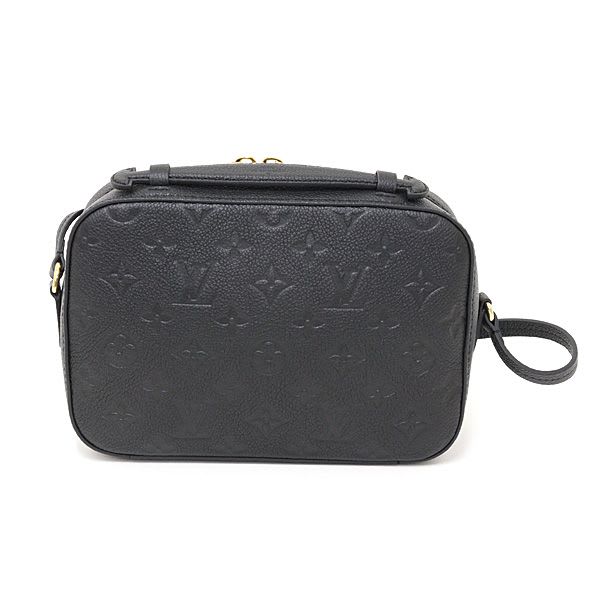 Louis Vuitton Saintonge Monogram Empreinte Leather Black Shoulder Bag — view 3