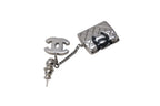 Chanel Earrings CC Logo Dangling 95c Metal Silver Black — view 5
