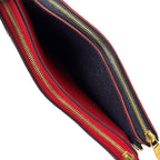 Louis Vuitton Pochette Double Zip Monogram Empreinte Shoulder Bag Leather Marie — view 9