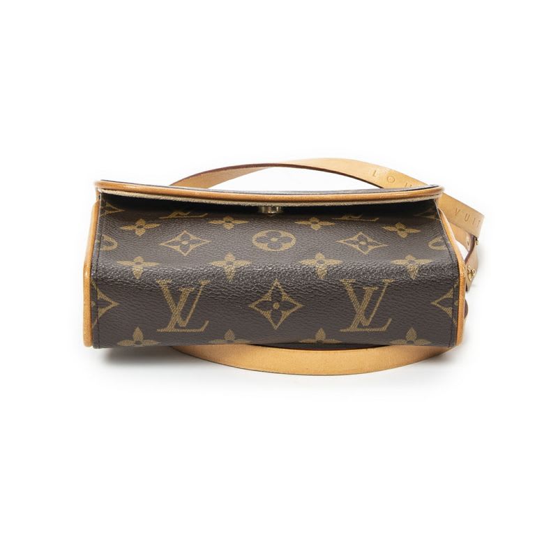 Louis Vuittonpochette Florentine Brown Monogram Canvas AB — view 5