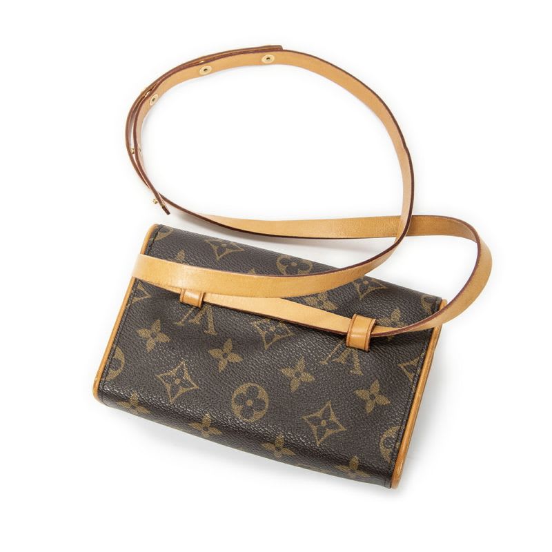 Louis Vuittonpochette Florentine Brown Monogram Canvas AB — view 4