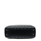 Dior Soft Shopping Tote Black Matelasse Lambskin Leather — view 7