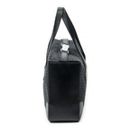Celine Vintage Fold Top Tote Black C Macadam Canvas — view 5
