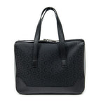 Celine Vintage Fold Top Tote Black C Macadam Canvas — view 6