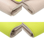 Louis Vuitton Portefeuille Capucines XS Taurillon Leather Yellow Beige — view 5
