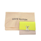 Louis Vuitton Portefeuille Capucines XS Taurillon Leather Yellow Beige — view 2