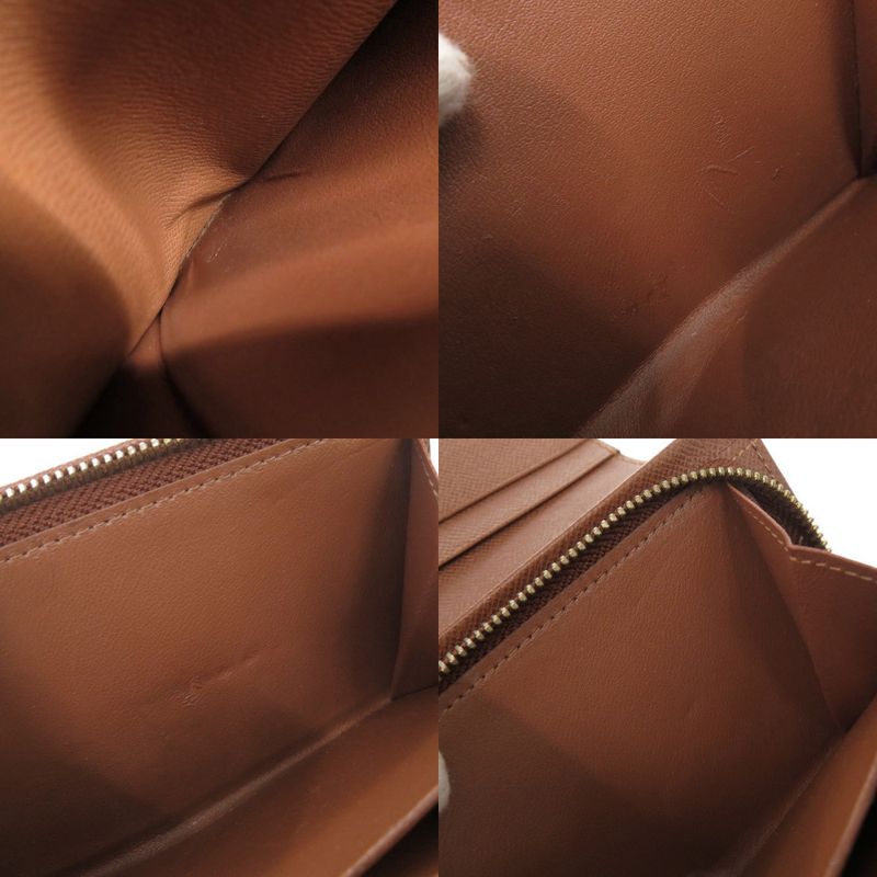 Louis Vuitton Non-stick Porte Monnaie Bier Tresor Monogram Brown Bifold — view 9