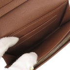 Louis Vuitton Non-stick Porte Monnaie Bier Tresor Monogram Brown Bifold — view 5