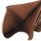 Louis Vuitton Non-stick Porte Monnaie Bier Tresor Monogram Brown Bifold — view 7