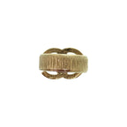 Chanel Coco Mark Metal 12 Gold Ring 0796 — view 6