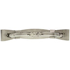 Chanel Coco Mark Metal Silver Barrette 0859 — view 3