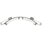 Chanel Coco Mark Metal Silver Barrette 0859 — view 4