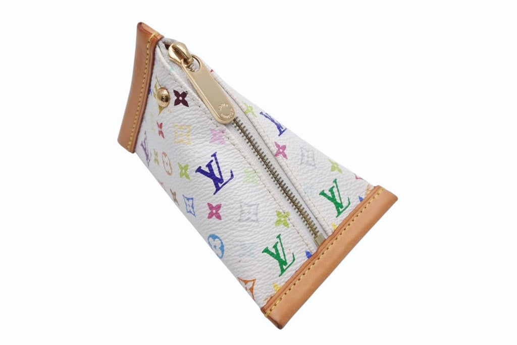 Louis Vuitton Coin Purse Berlingo Monogram Multicolor Gold
