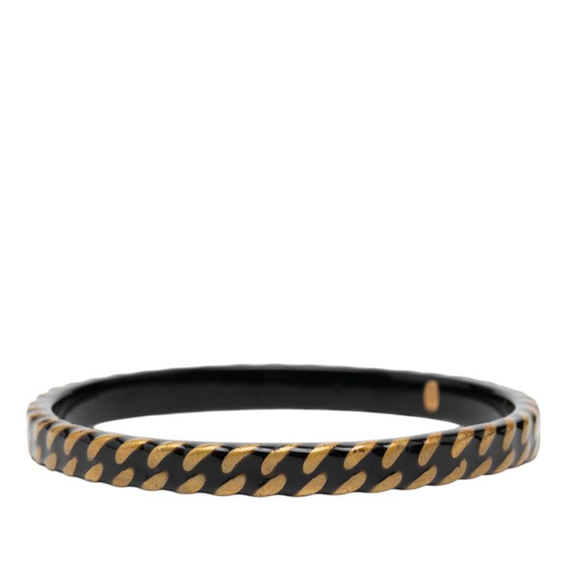 Chanel Vintage Gold Black Plated — view 3
