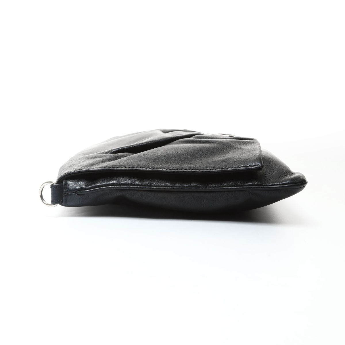Fendi Shoulder Bag Bucket 2-Way Leather Clutch — view 3