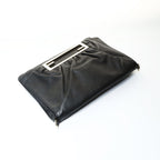Fendi Shoulder Bag Bucket 2-Way Leather Clutch — view 9
