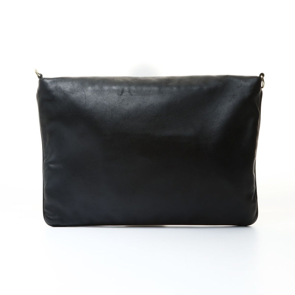 Fendi Shoulder Bag Bucket 2-Way Leather Clutch — view 2