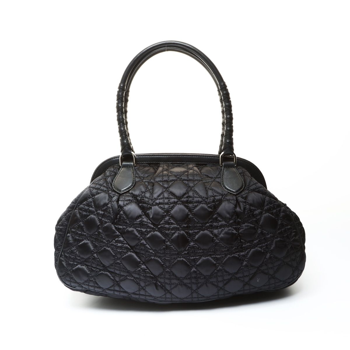 Dior Shoulder Bag Nylon Cannage la Oblique — view 2