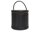 Louis Vuitton Cannes Epi Noir Handbag Black Gold