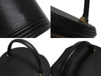 Louis Vuitton Cannes Epi Noir Handbag Black Gold — view 6