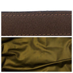 Gucci Vintage Sherry Line Brown Beige GG Supreme Canvas Clutch Bag Second — view 6