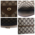 Gucci Vintage Sherry Line Beige Brown Gold Hardware Tote Bag — view 7