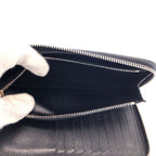 Louis Vuitton Zippy Wallet Vertical Black Long Round Zipper — view 6