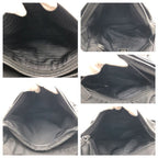 Prada Tessuto Triangle Logo Black Nylon Shoulder Bag Messenger — view 9