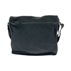Prada Tessuto Triangle Logo Plate Black Silver Hardware V166 Shoulder Bag — view 3