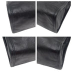 Gucci Interlocking Black Leather Clutch Bag Second — view 4