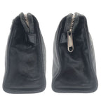 Gucci Interlocking Black Leather Clutch Bag Second — view 7