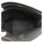 Gucci Interlocking Black Leather Clutch Bag Second — view 8