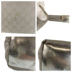 Gucci Sherry Line Silver GG Canvas Tote Bag — view 6