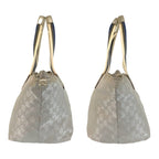Gucci Sherry Line Silver GG Canvas Tote Bag — view 9