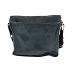 Prada Tessuto Triangle Logo Plate Black Silver Hardware V166 Shoulder Bag — view 3